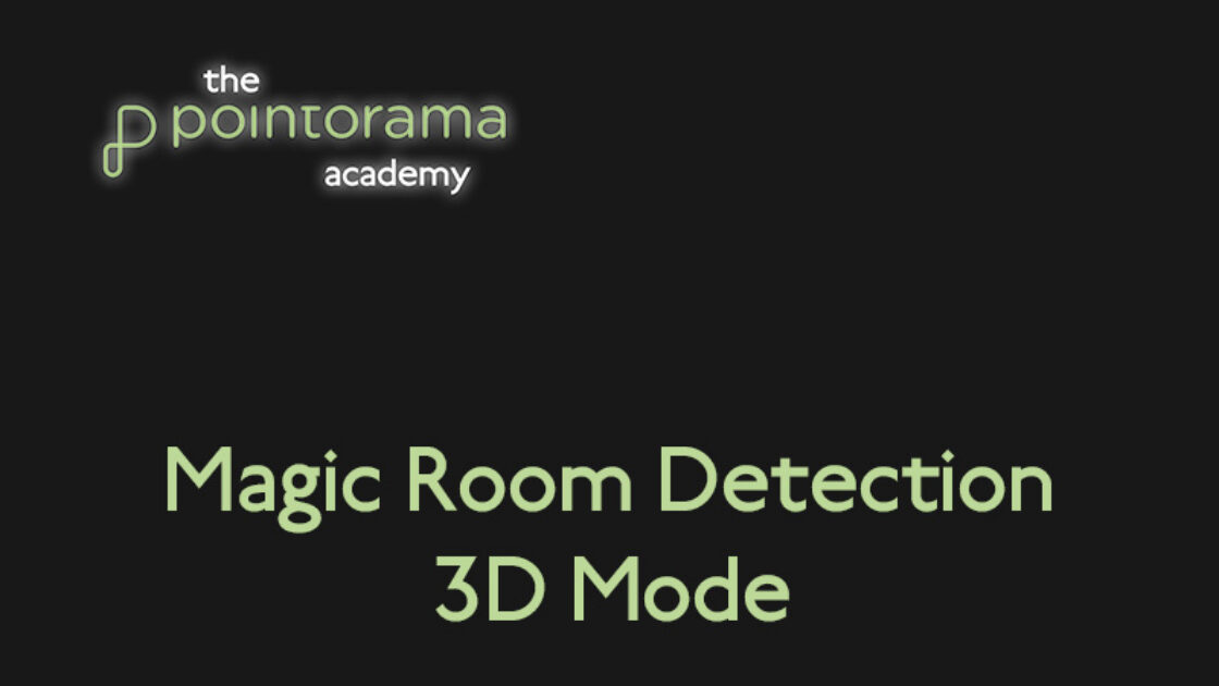 Magic Room Detection - 3D Mode | Pointorama Tutorial