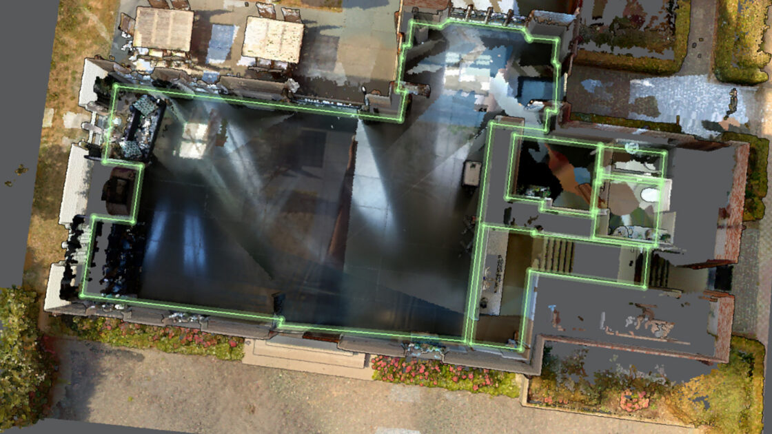 Indoor Measurements from Point Clouds | Pointorama floor plans