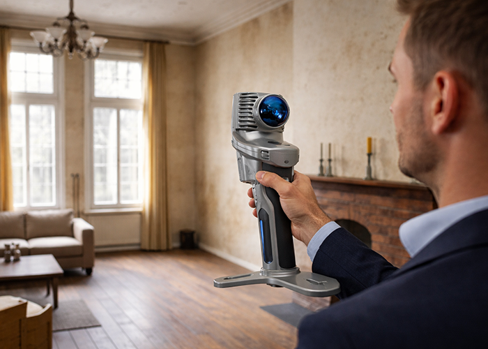 Indoor mapping - scanning old building