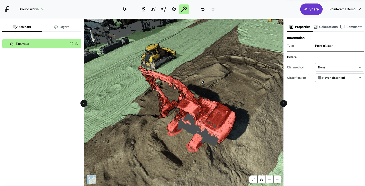 Object recognition - Point clouds - Pointorama